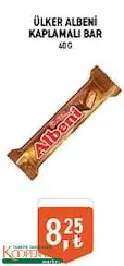 ÜLKER ALBENİ KAPLAMALI BAR 40 G ÜLKER ALBENİ KAPLAMALI BAR 40 G
